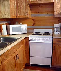 Nature's Hideaway Kitchen
